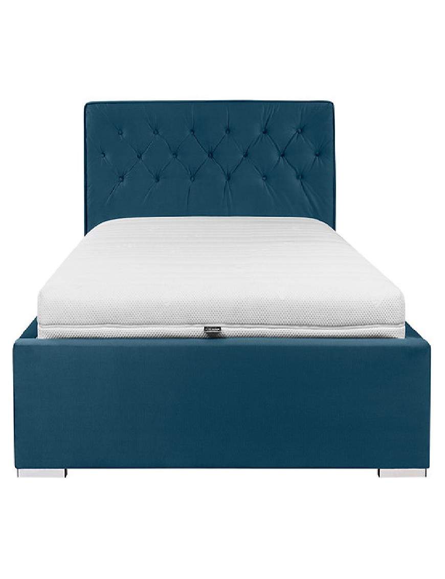 Granda upholstered bed with ottoman