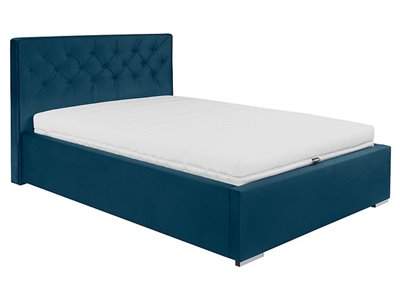 Granda upholstered bed with ottoman