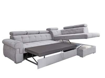 Primo right corner sofa bed with storage