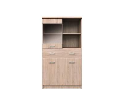 Top Mix display cabinet 2d1w1s/80 sonoma