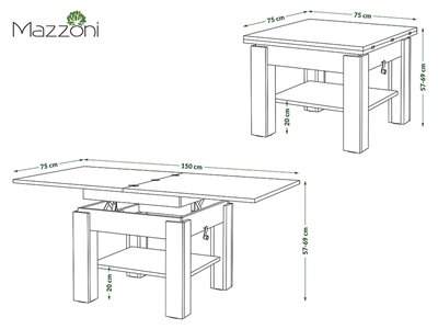 Coffee table Cleo 2