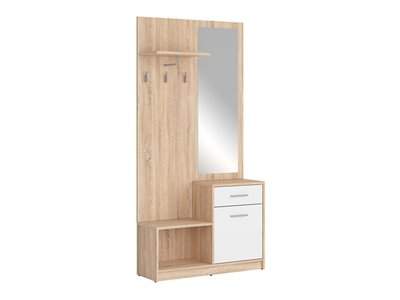 Nepo Plus hallway sonoma/white