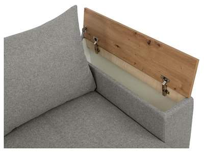 Denvo 2 universal corner sofa bed with storage