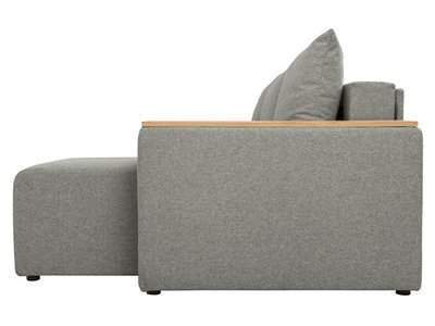 Denvo 3 universal corner sofa bed, storage and 2 pouffees