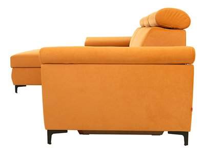 Santi corner sofa bed with storage left