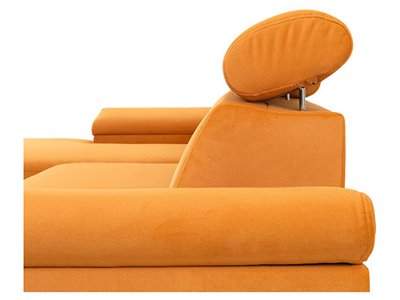 Santi corner sofa bed with storage left