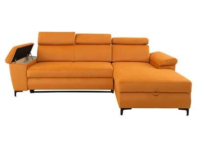 Santi corner sofa bed with storage right