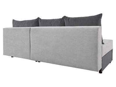 Torn universal corner sofa bed with storage