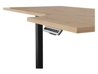 Space Office motor height adjustable corner desk 160BP