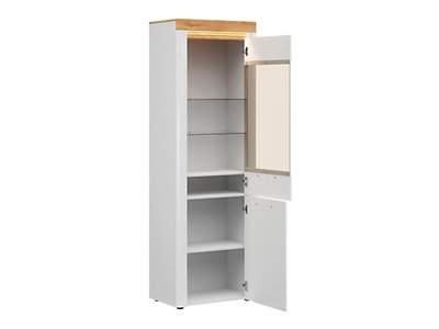 Horton tall display cabinet