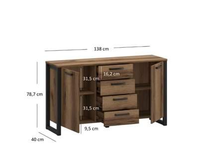 Mares sideboard KOM2D4S