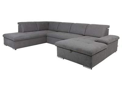 Ramzes corner sofa bed with storage right