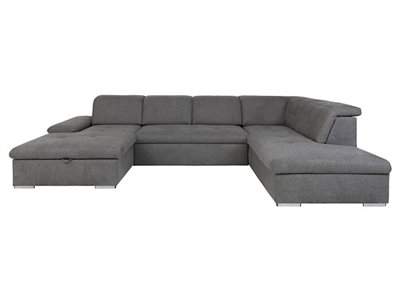 Ramzes corner sofa bed with storage left