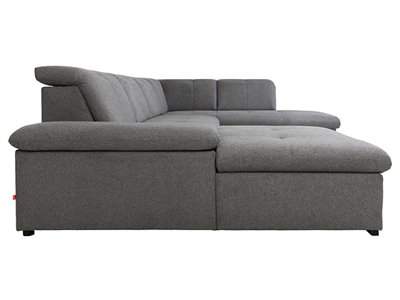 Ramzes corner sofa bed with storage left