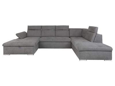 Ramzes corner sofa bed with storage left