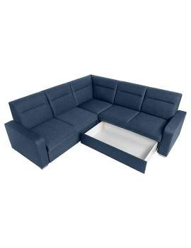 Bora Corner Sofa Bed with storage right