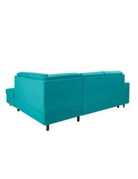 Cabras Corner sofa bed with storage right